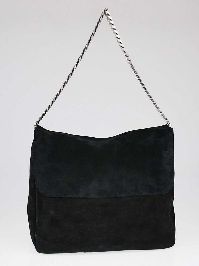 Celine gourmette top suede bag