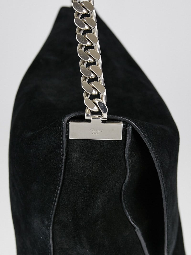 Celine Black Suede Gourmette Bag Yoogi s Closet