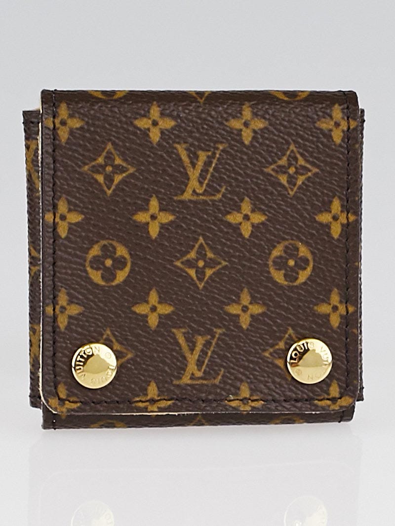 Louis Vuitton Monogram Canvas Folding Square Jewelry Case
