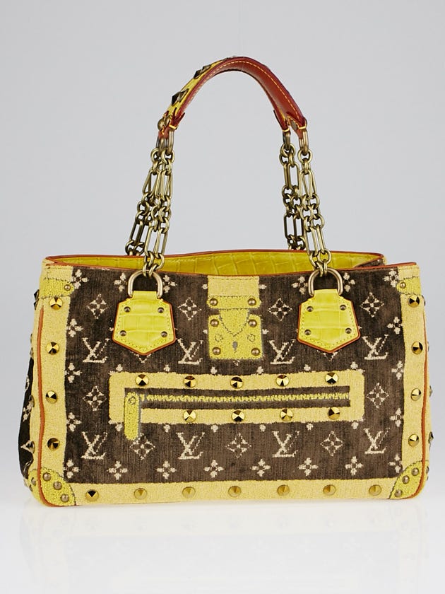 Louis Vuitton Limited Edition Monogram Trompe L'Oeil Le Fabuleux Tote Bag