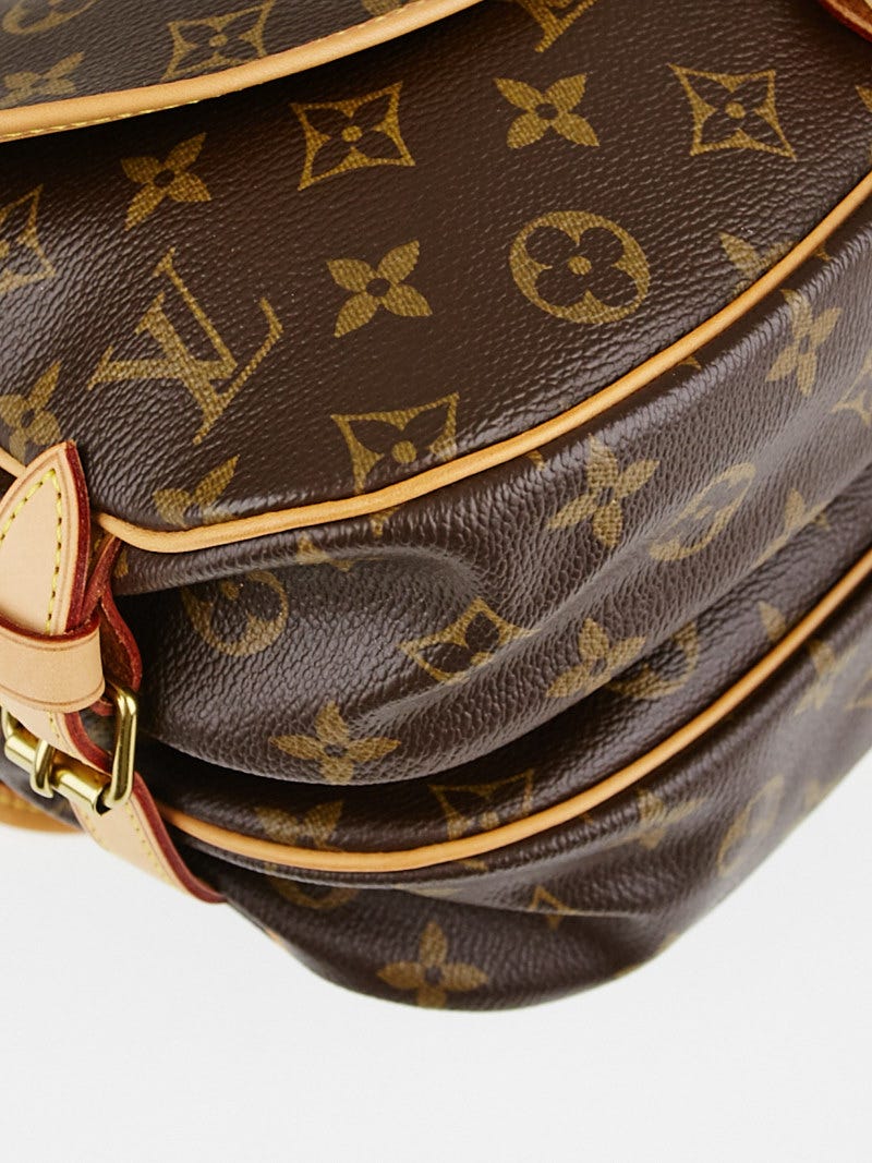 Louis Vuitton - Authenticated Utility Bag - Leather Brown for Men, Never Worn