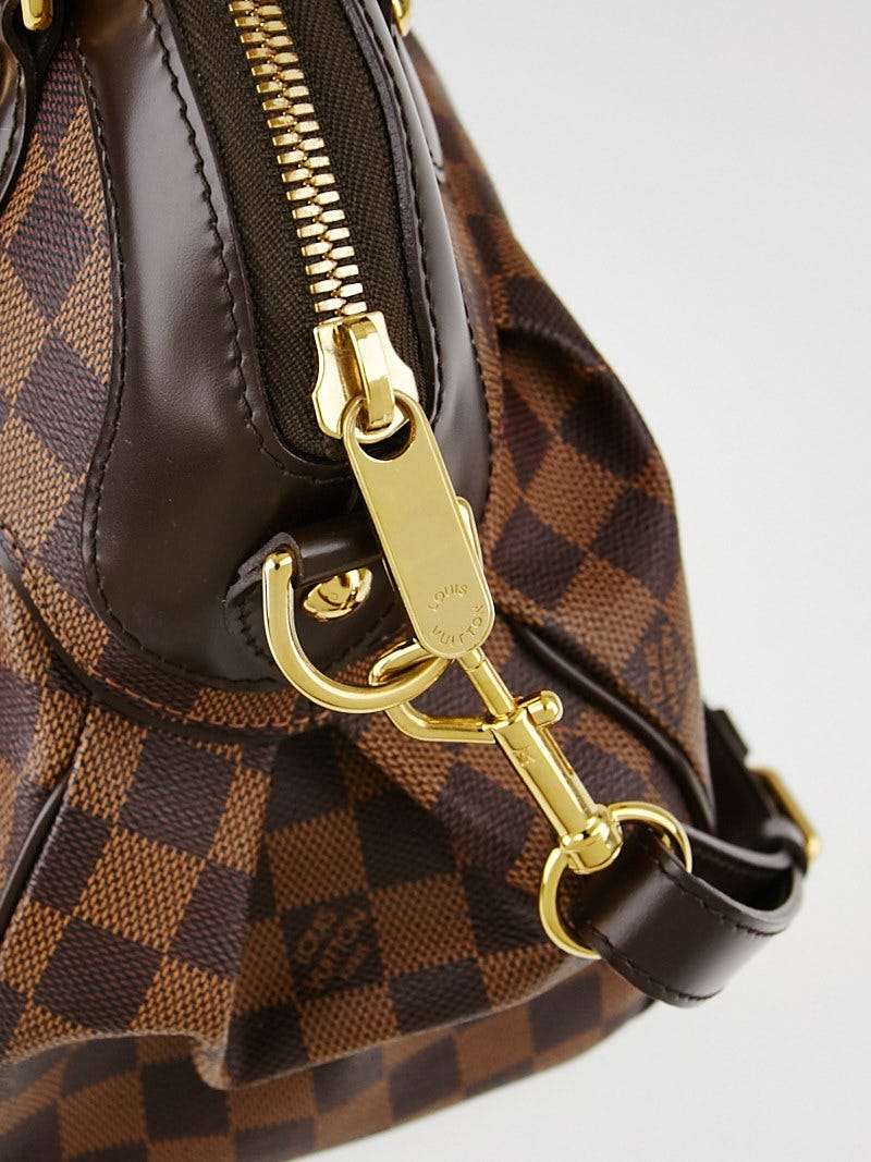 Louis Vuitton Trevi PM Damier Ebene Shoulder Bag Strap Canvas at