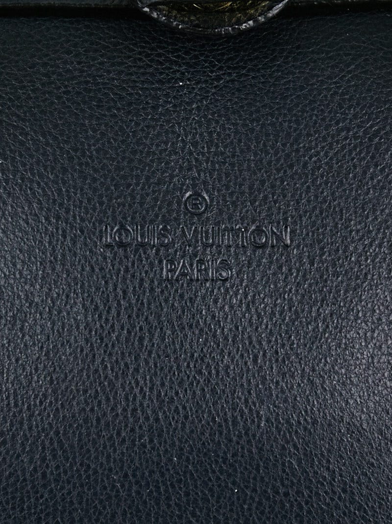 LOUIS VUITTON Calfskin SC Bag PM Cobalt 66339