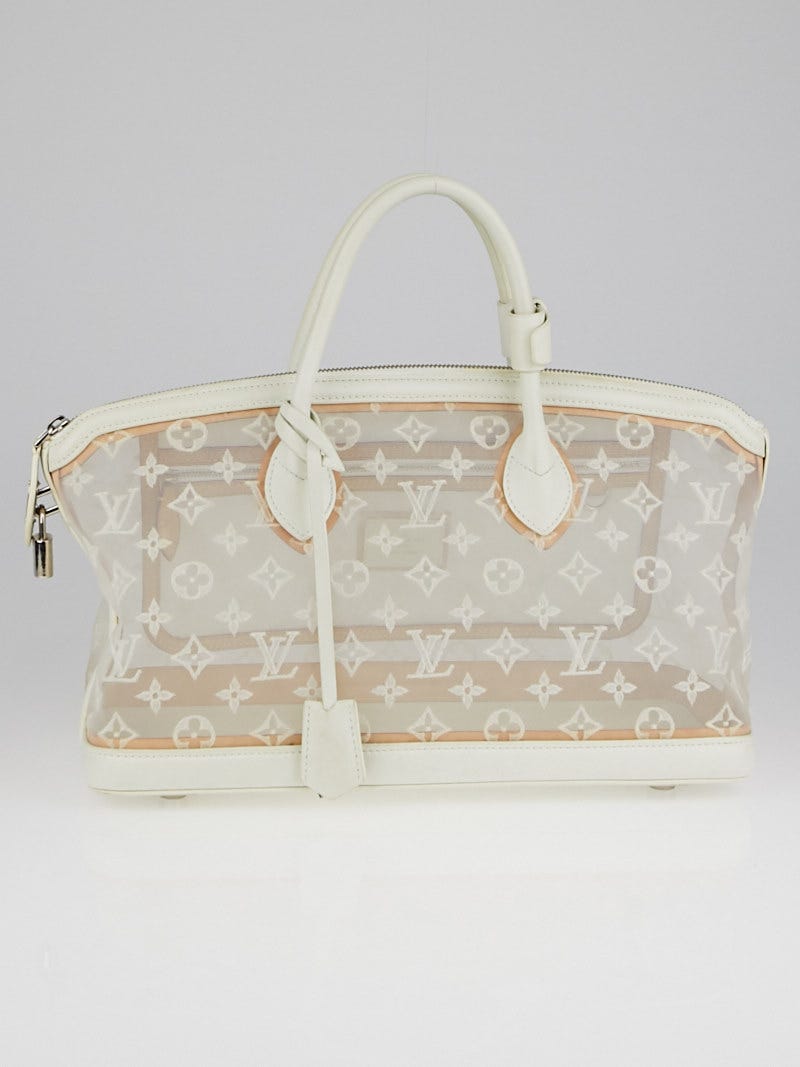 Louis Vuitton Pre-loved Monogram Transparence Lockit East-west