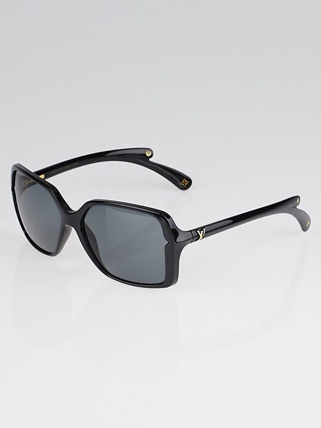 Louis Vuitton Black Resin Frame Flore Carre Sunglasses-Z0287W