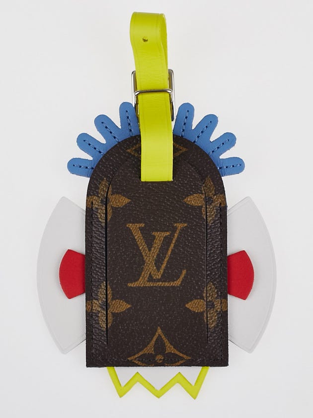 Louis Vuitton Limited Edition Monogram Mask Luggage Tag