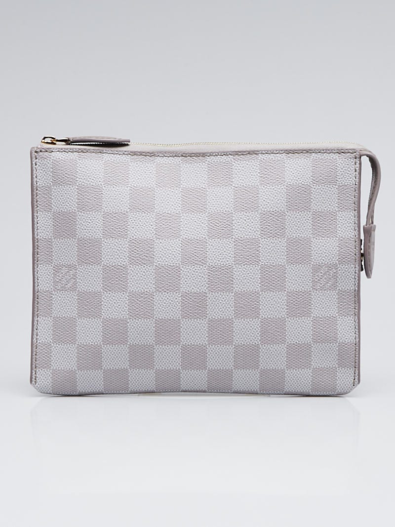 White louis vuitton clutch bag sales