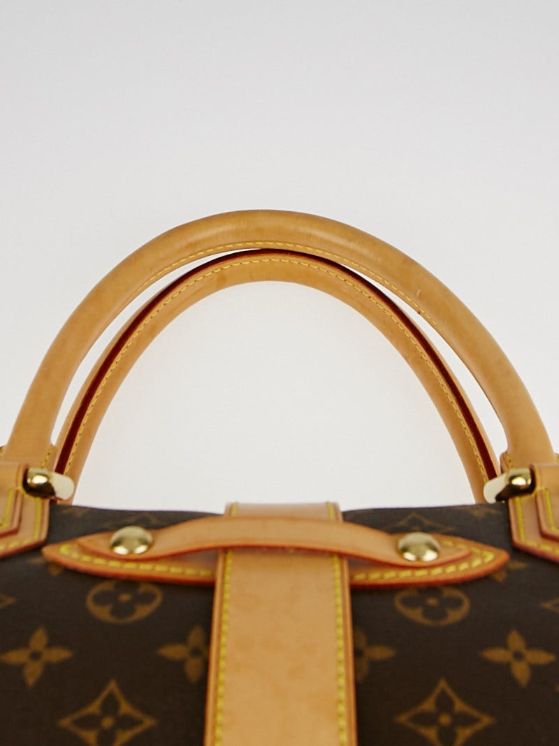 Louis Vuitton Monogram Coated Canvas Manhattan GM Shoulder Bag Gold Hardware, 2005 (Very Good)