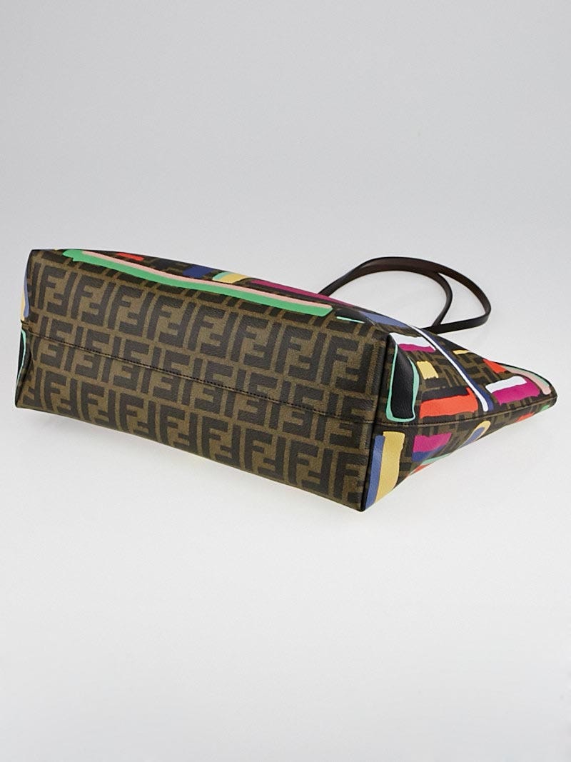 Fendi Multicolor Zucca Print Roll Tote Bag 8BH185 | Yoogi's Closet