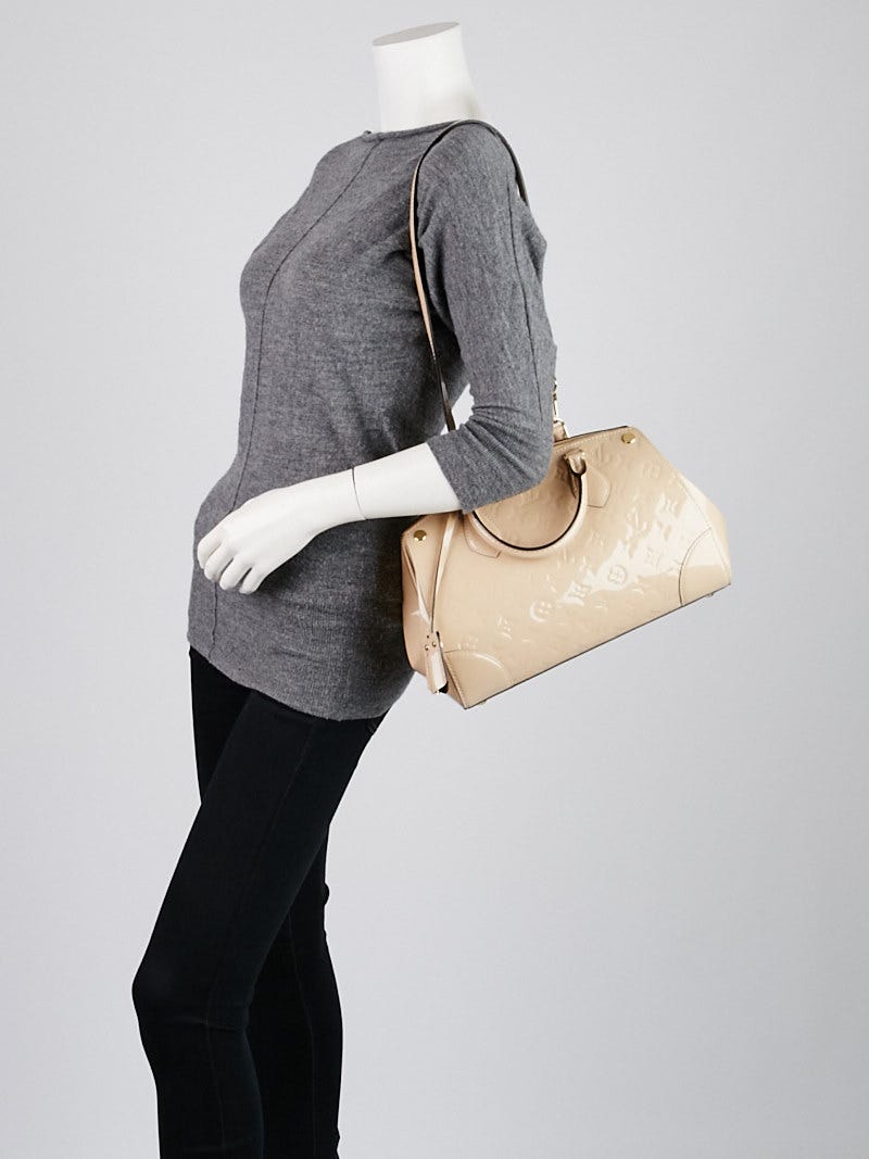 Louis Vuitton Santa Monica Handbag Monogram Vernis