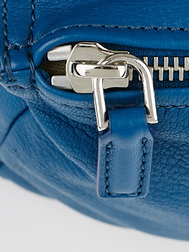 Givenchy Teal Sugar Goatskin Leather Small Pandora Bag | Yoogi's