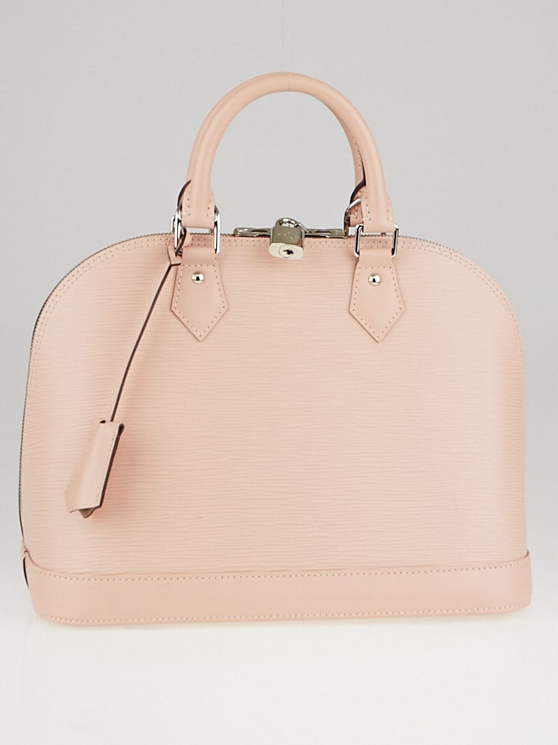 Louis Vuitton Cyan Epi Leather Alma BB Bag - Yoogi's Closet