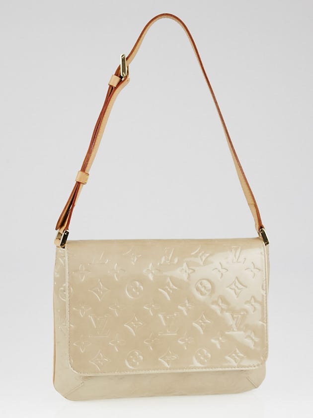 Louis Vuitton Beige Monogram Vernis Thompson Street Bag