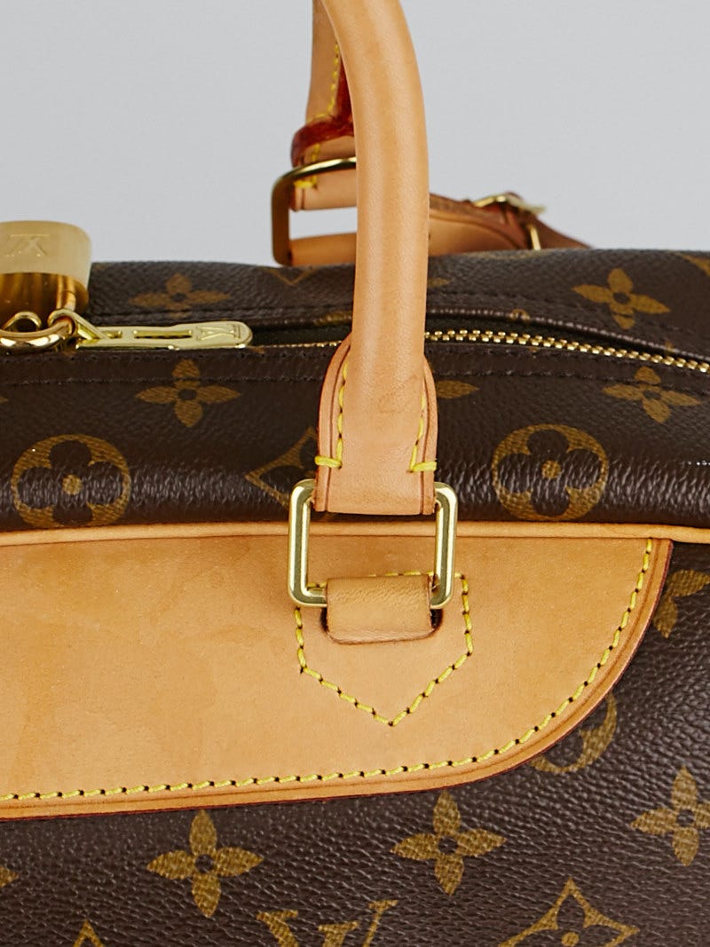 Authentic Louis Vuitton Monogram Deauville Vanity Bag Handbag