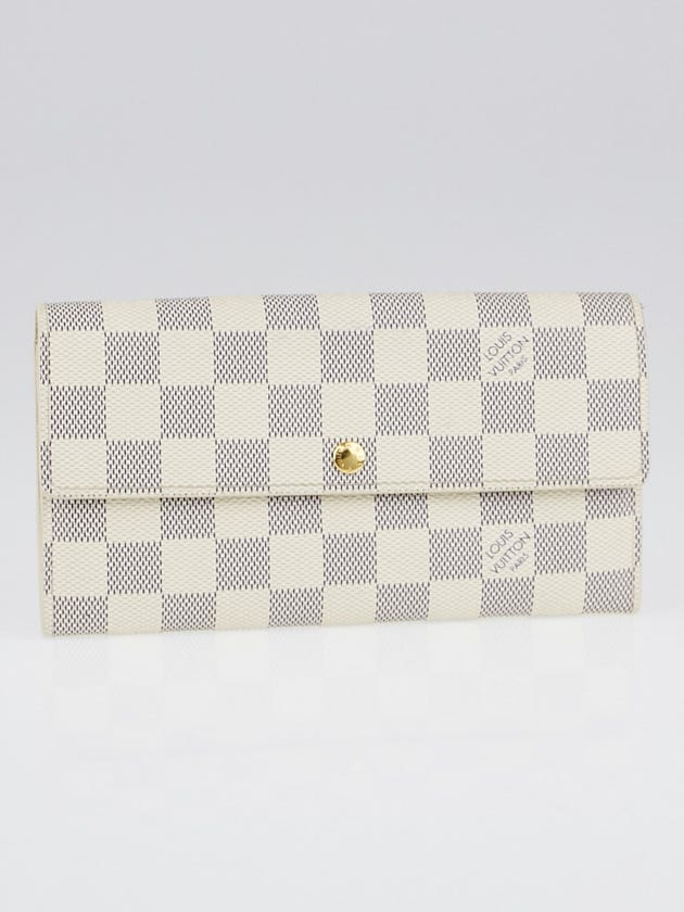 Louis Vuitton Damier Azur Canvas Sarah Wallet
