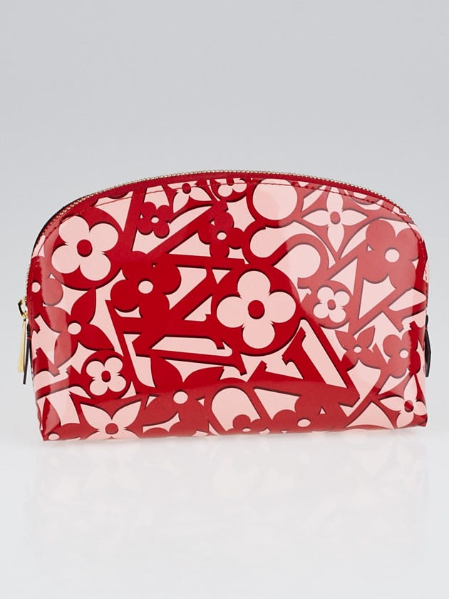 Louis Vuitton Pomme D'Amour Sweet Monogram Vernis Cosmetic Bag