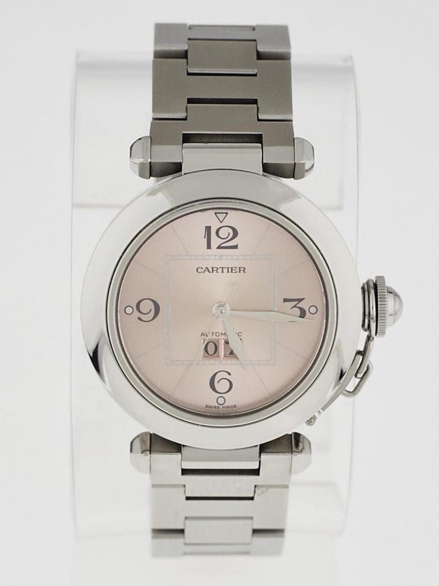 Cartier 35mm Stainless Steel Pasha C Automatic Watch W31058M7