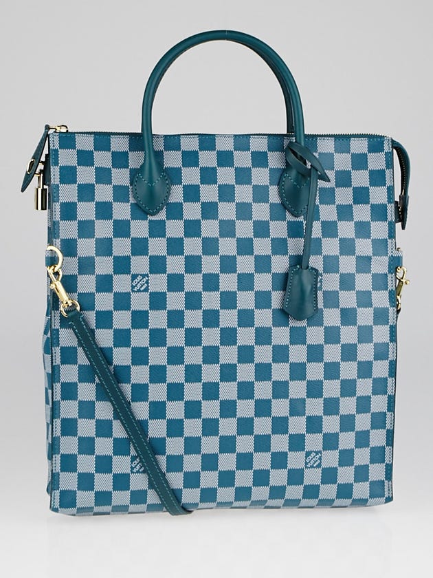 Louis Vuitton Cyan Damier Couleur Canvas Mobil Bag