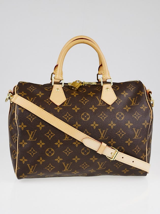 Louis Vuitton Monogram Canvas Speedy Bandouliere 30 Bag