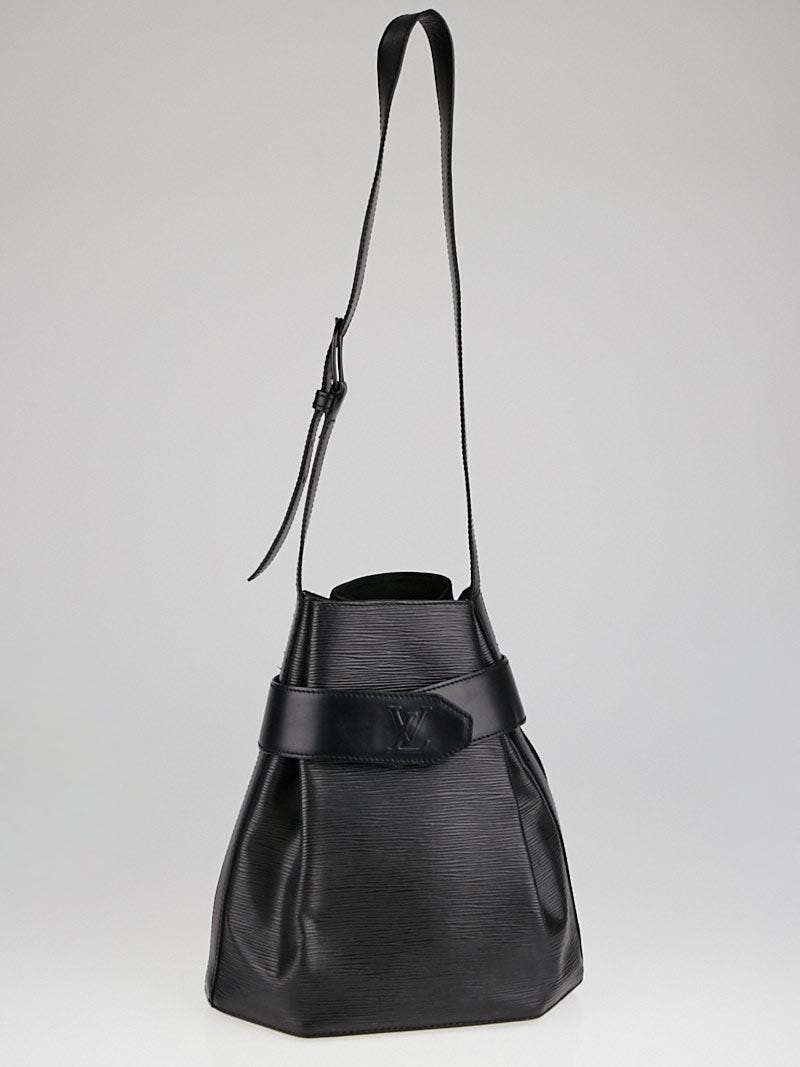 Louis Vuitton Sac D'epaule Twist Bucket Hobo Noir with Pouch