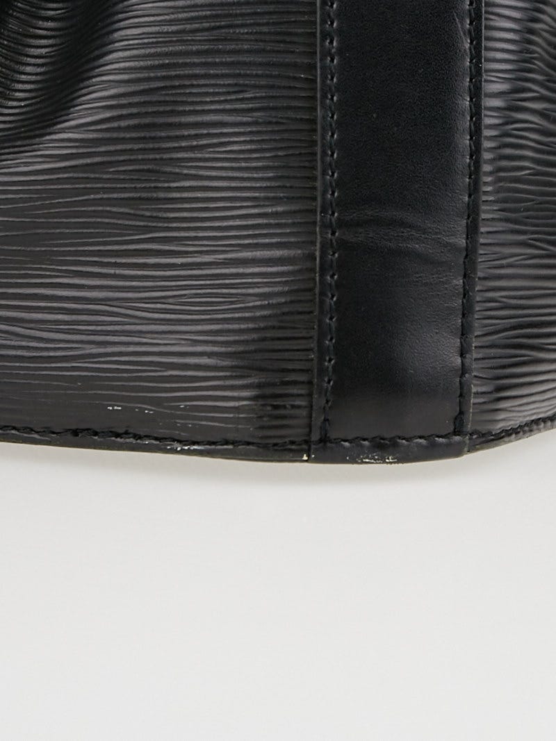 Louis Vuitton Black Epi Leather Sac D'Epaule Bag - Yoogi's Closet