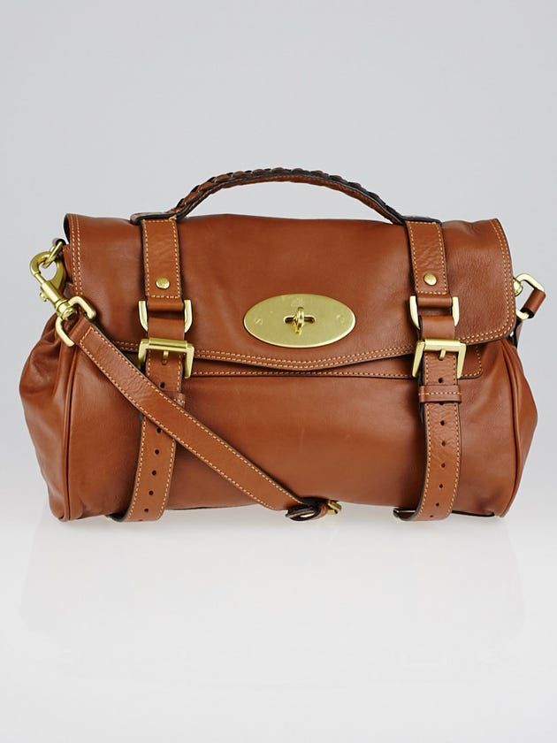 Mulberry Oak Soft Buffalo Leather Alexa Bag
