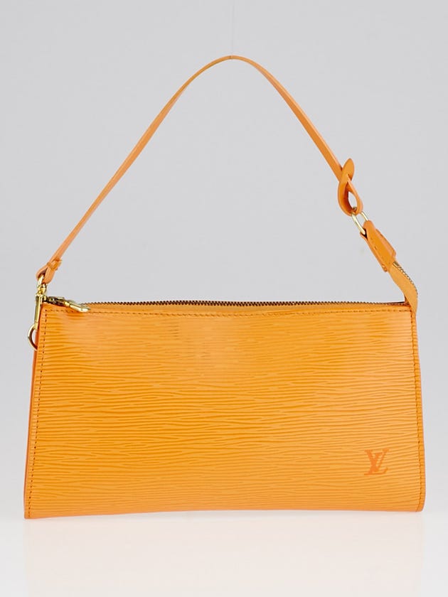 Louis Vuitton Mandarin Epi Leather Pochette Accessories 24 Bag