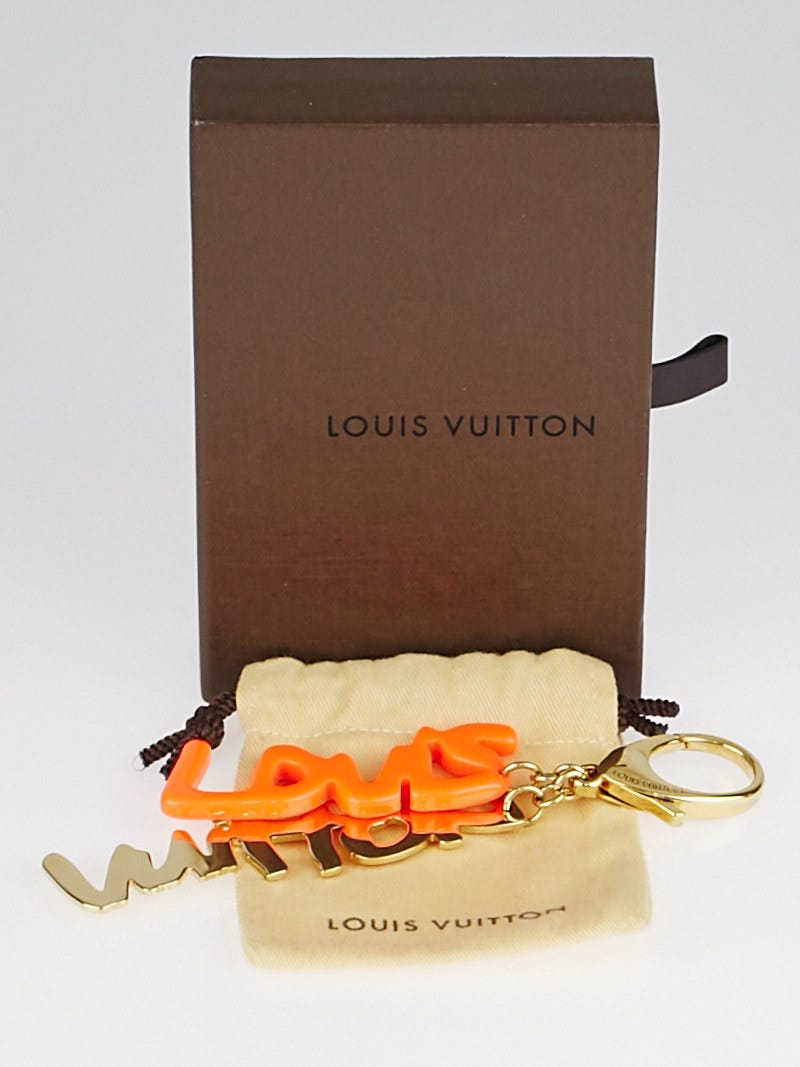 Louis Vuitton Limited Edition Orange Stephen Sprouse