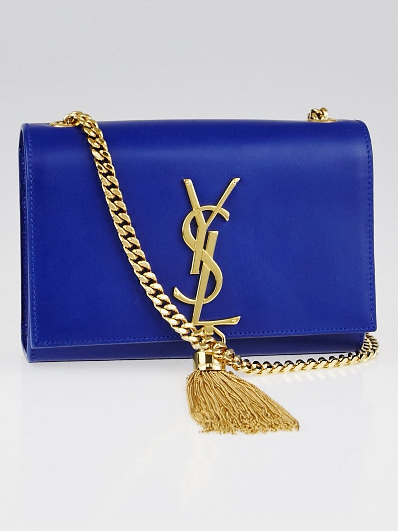 Ysl blue purse top