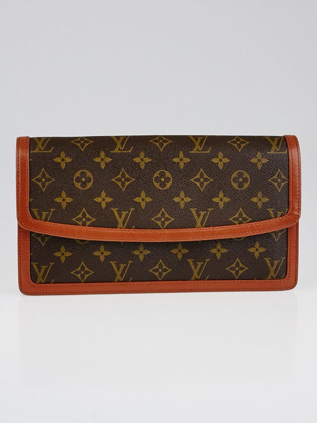 Louis Vuitton Monogram Canvas Pochette Dame GM Clutch Bag