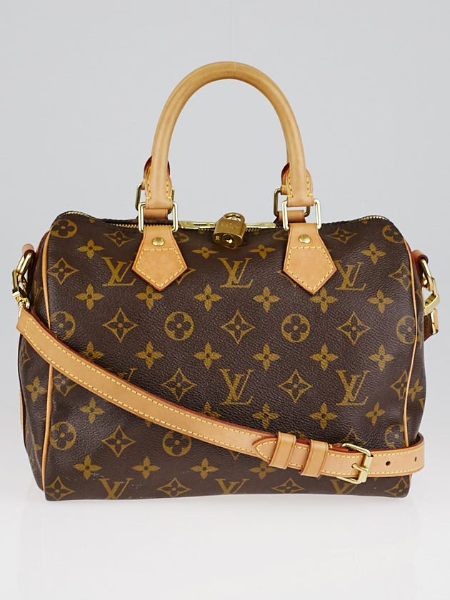 Louis Vuitton Monogram Canvas Speedy Bandouliere 25 Bag