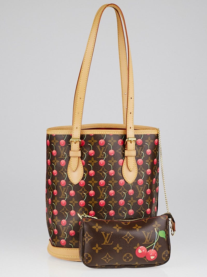 Louis Vuitton x Takashi Murakami 2005 Cherry Blossom Pochette Bag