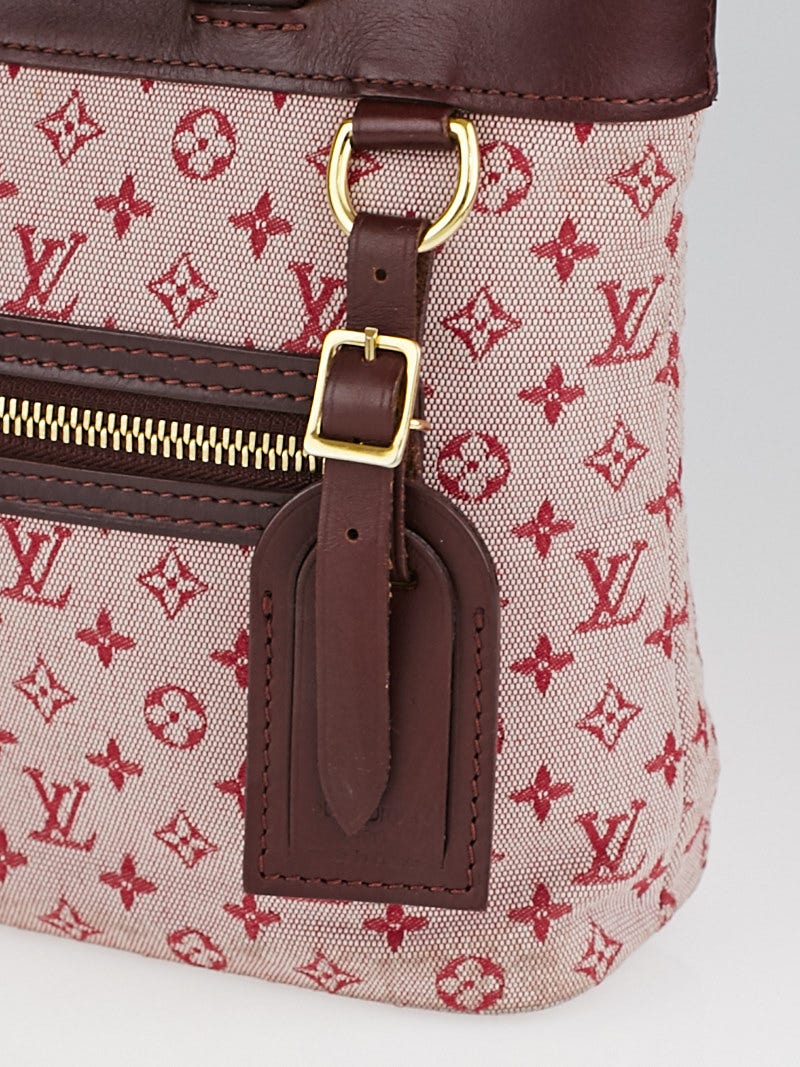 Louis Vuitton Cherry Red Monogram Mini Lin Lucille PM TST Bag - Yoogi's  Closet