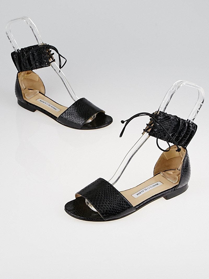 Ankle wrap clearance espadrilles snakeskin