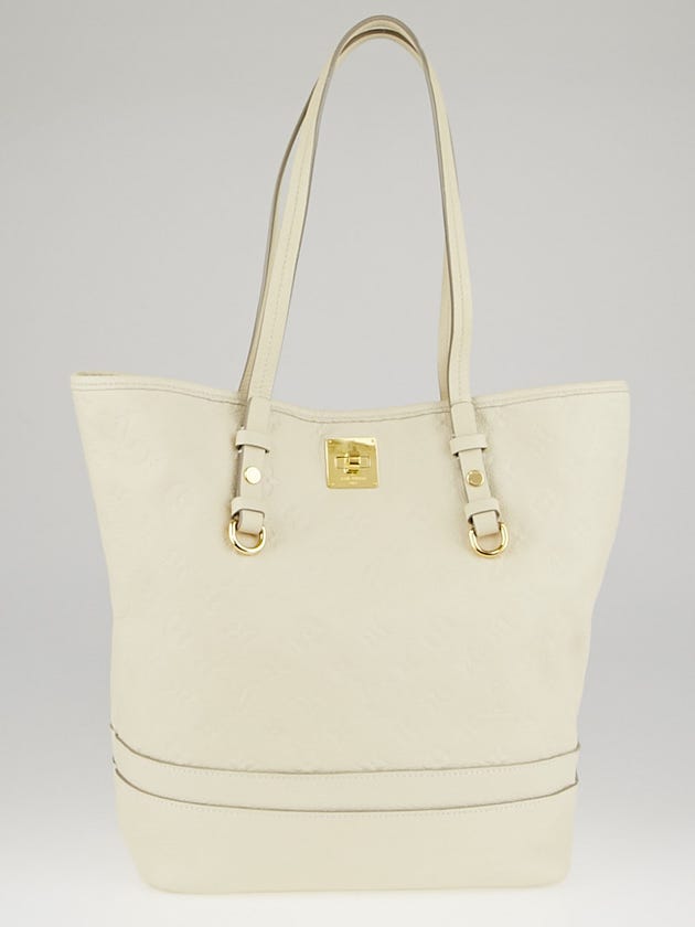 Louis Vuitton Neige Monogram Empreinte Leather Citadine PM Bag