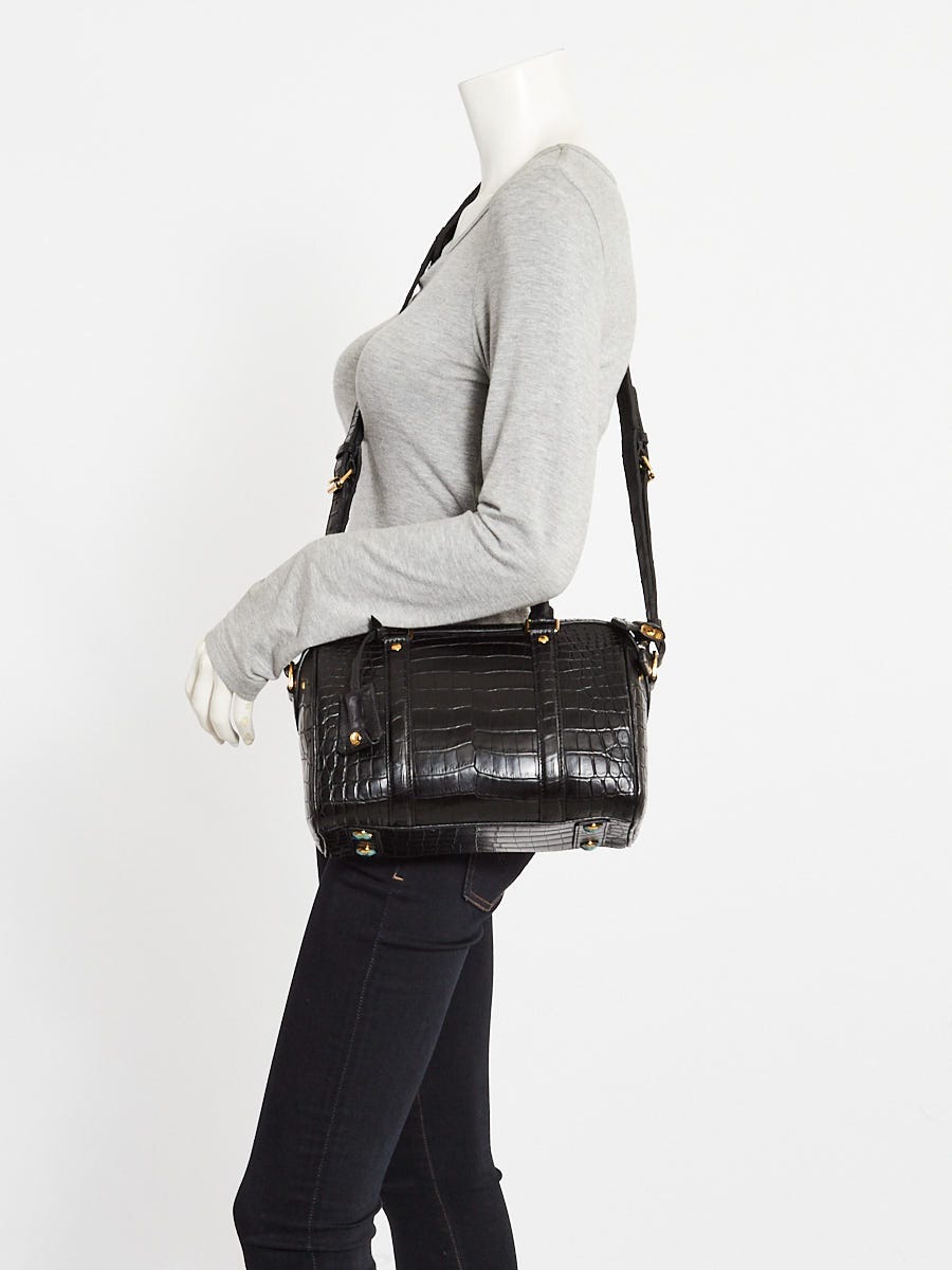 Louis Vuitton Black Alligator SC Sofia Coppola BB Bag
