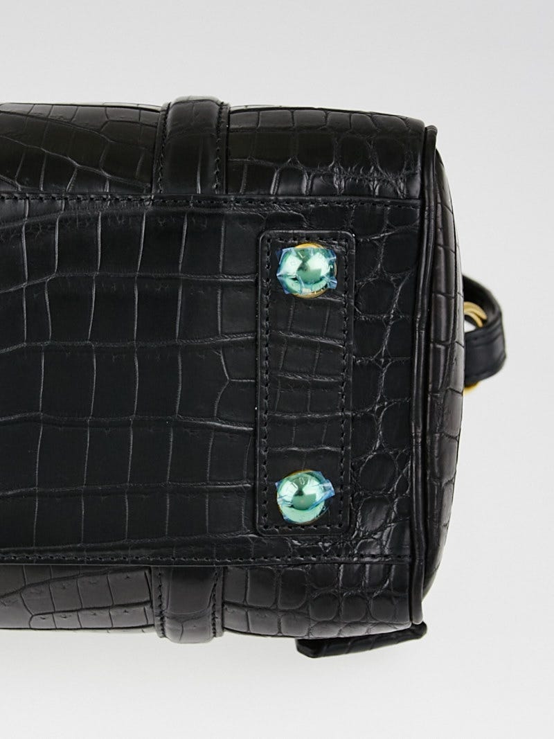 Louis Vuitton Black Alligator SC Sofia Coppola BB Bag - Yoogi's Closet