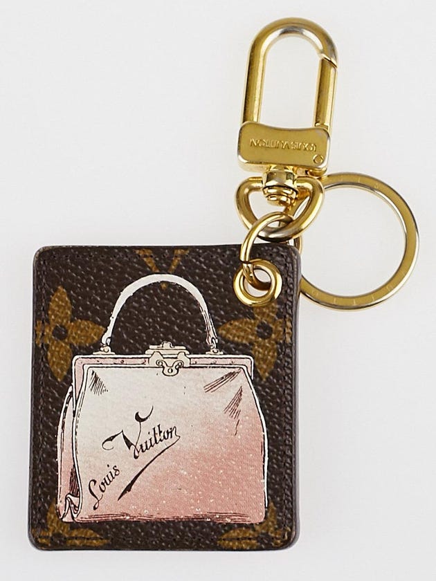 Louis Vuitton Monogram Canvas Illustres Key Holder/Bag Charm