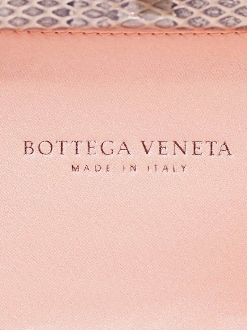 Bottega Veneta Knot Intrecciato-leather Minaudière Clutch Bag - Brown