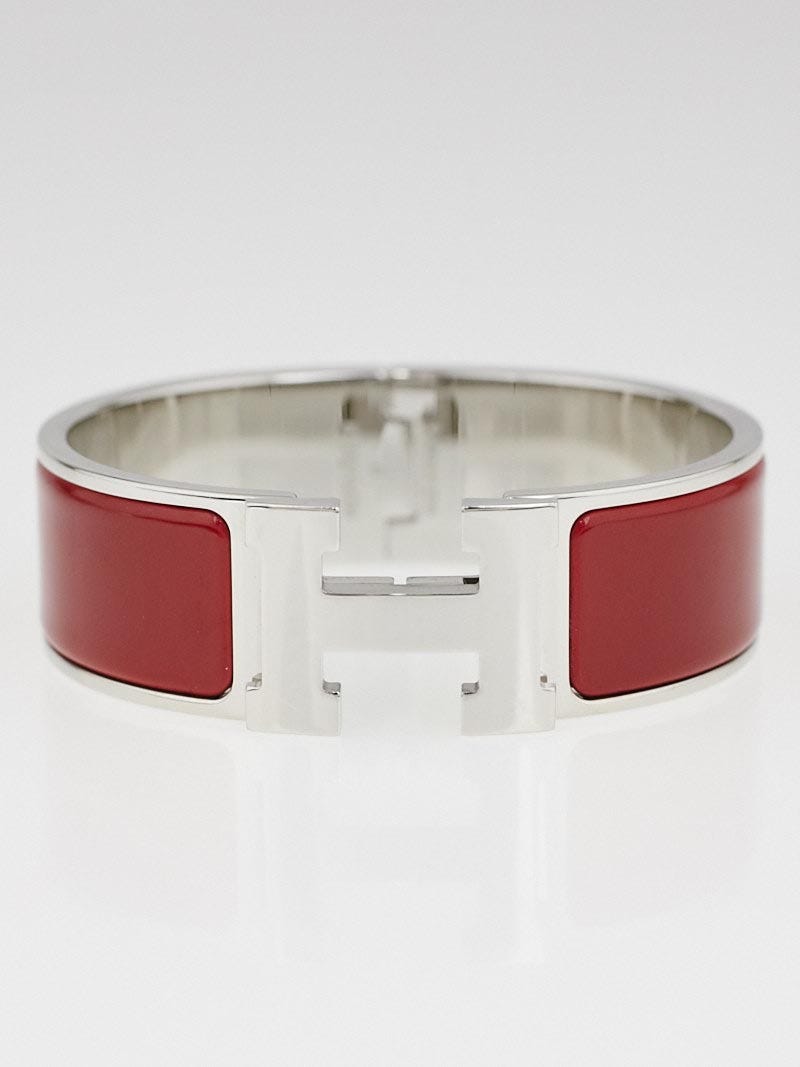Hermes red bangle