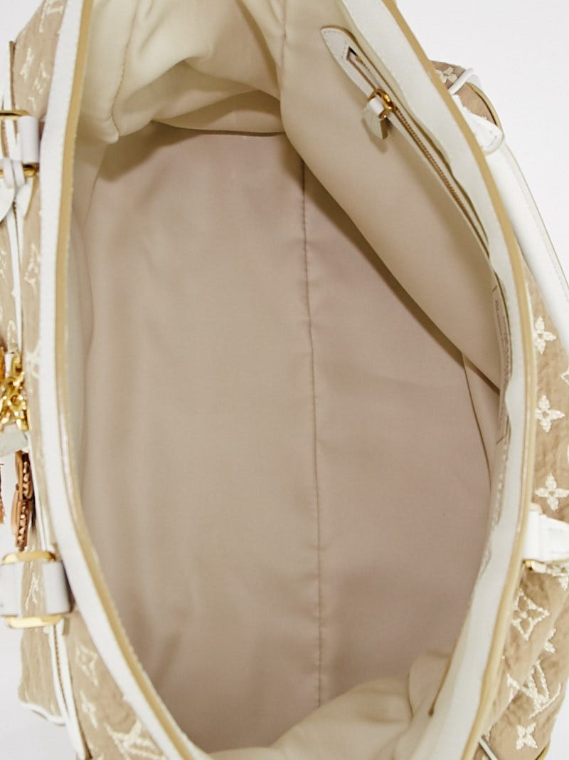 Louis Vuitton White Monogram Sabbia Cabas GM Tote – Jadore Couture