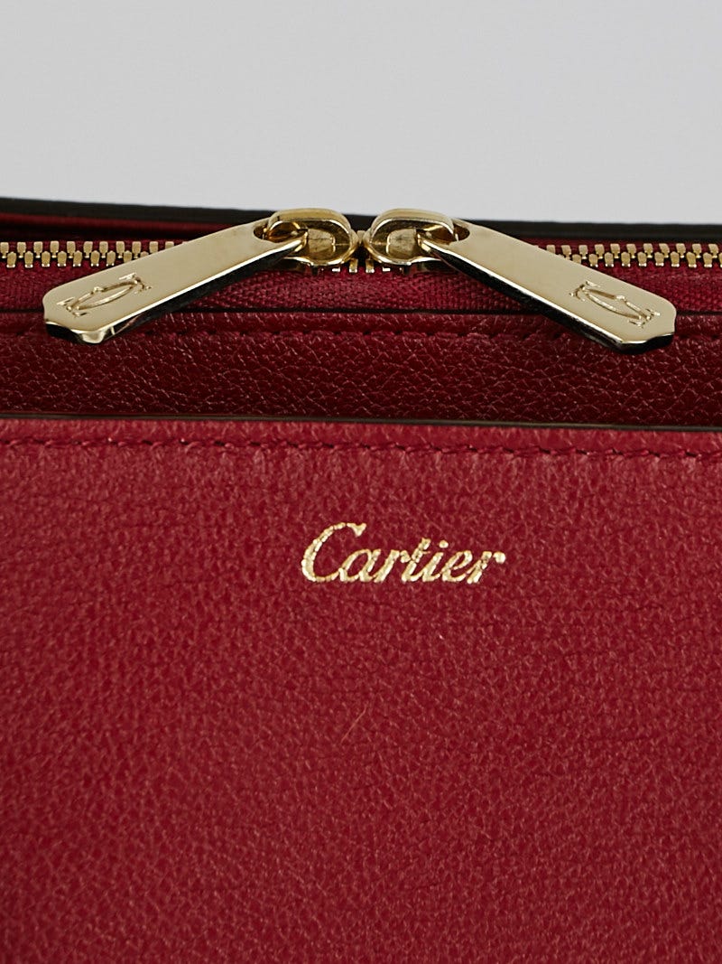Cartier Red Taurillon Leather C de Cartier Bag | Yoogi's Closet