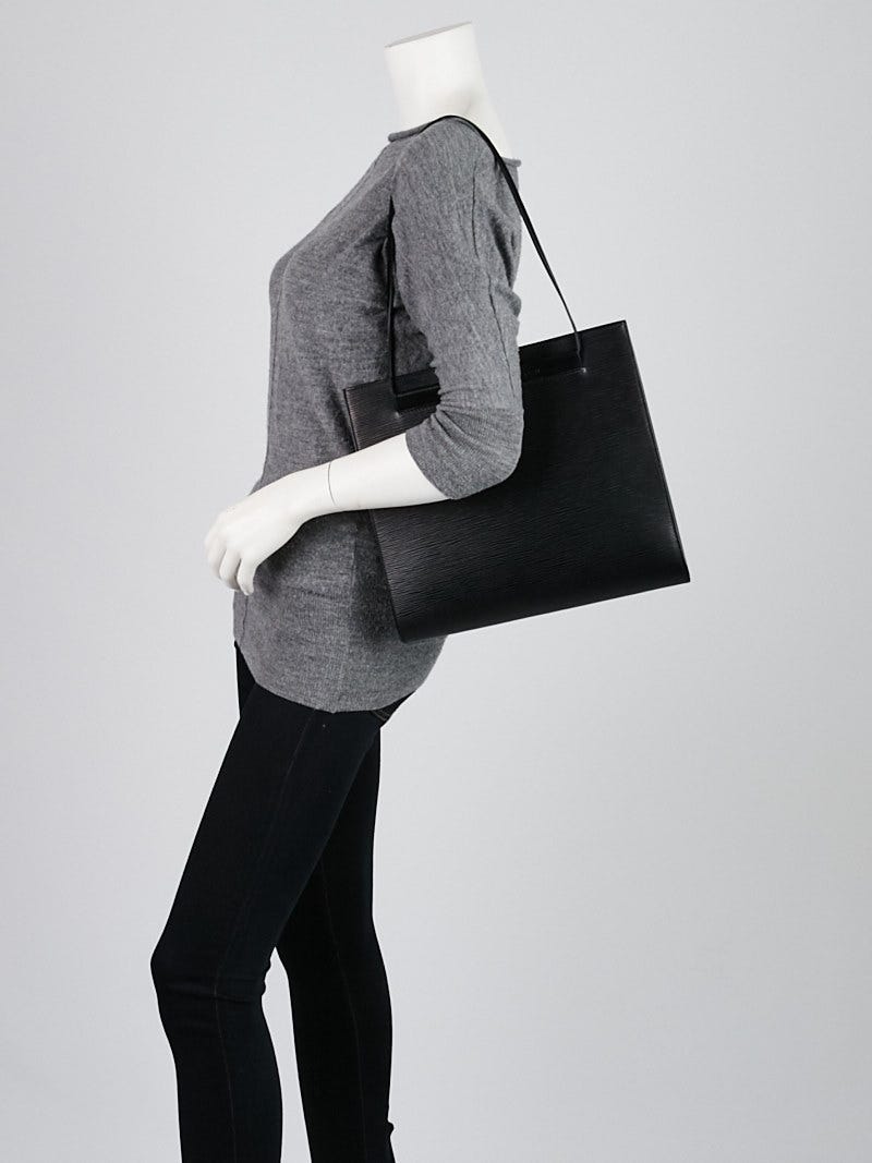 Louis Vuitton Black Epi Leather Saint Tropez Bag - Yoogi's Closet