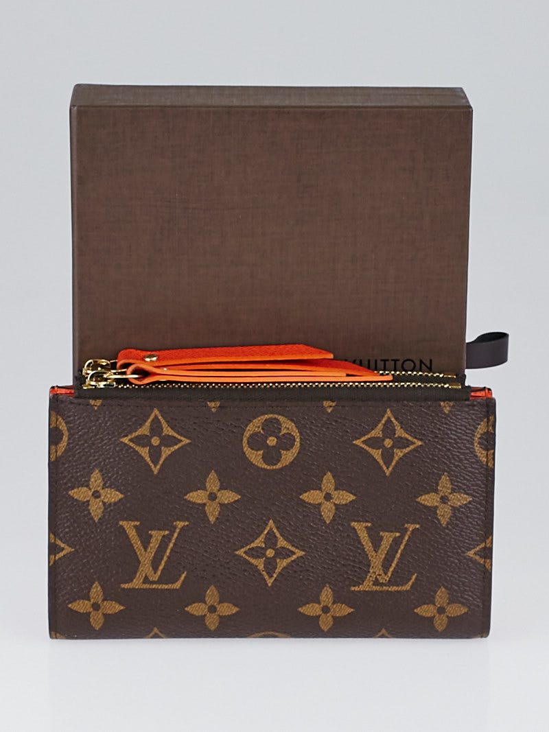 Louis Vuitton Adele Wallet in Monogram Piment Orange - SOLD