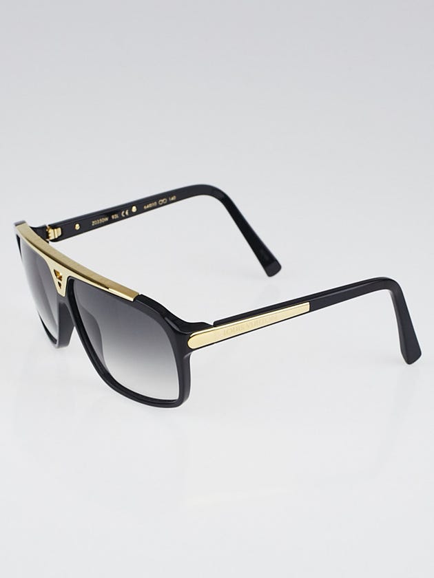 Louis Vuitton Black Acetate Frame Evidence Millionaire Sunglasses Z0350W