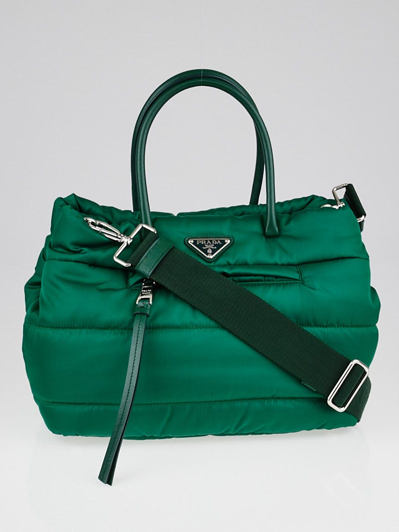 Prada tessuto deals bomber bag