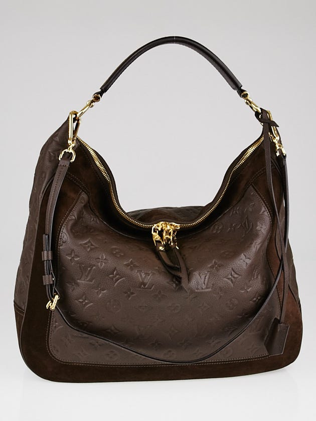 Louis Vuitton Terre Monogram Empreinte Leather Audacieuse GM Bag