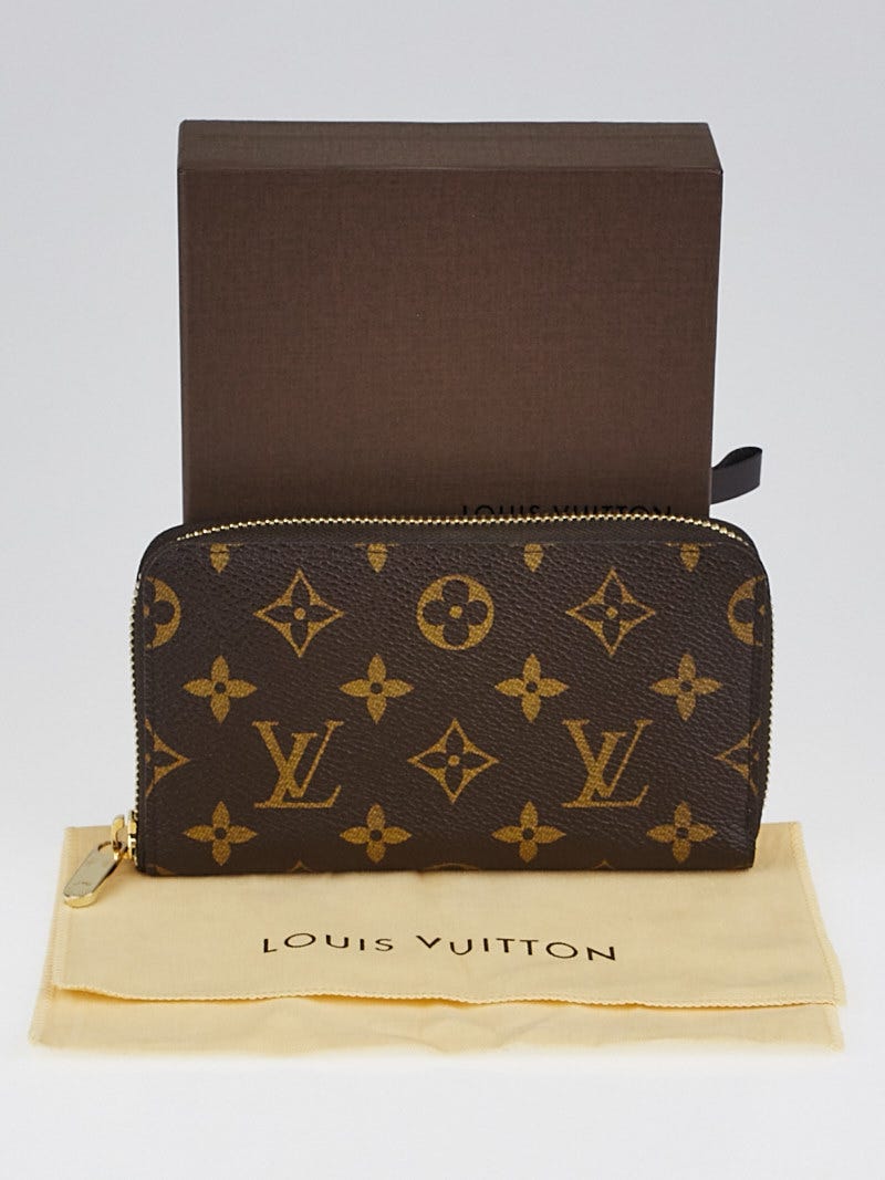 Louis Vuitton Zippy Compact Wallet NM Monogram Canvas Brown 2286412