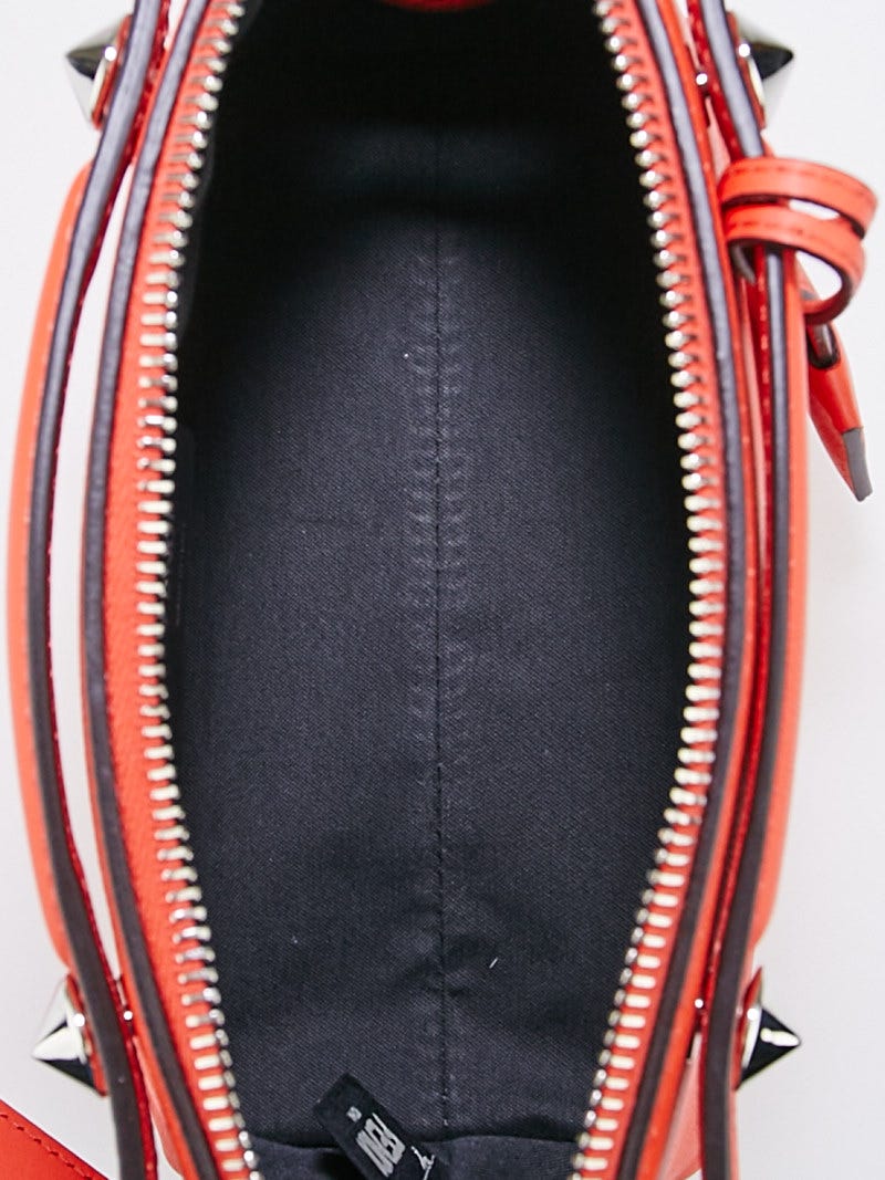 Fendi Papavero Calfskin Leather Mini By-the-Way Bag 8BL135