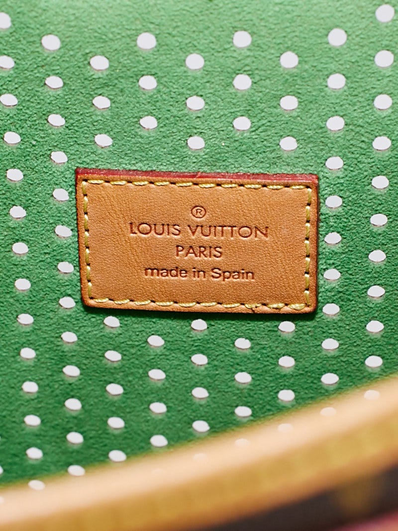 Louis Vuitton Green Perforated Monogram Musette QJB0BCFJGB013